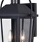 Vaxcel Lexington Aluminum Black Motion Sensor Dusk to Dawn Outdoor Wall Light Clear Glass T0637 - alternate 7